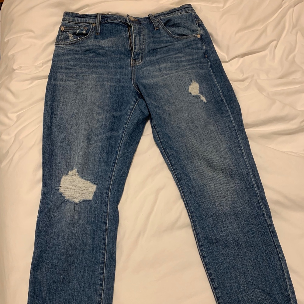 Madewell The High-Rise Slim Boyjean